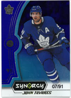 2018-19 UD Synergy Purple John Tavares /91 č. 10