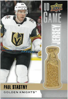 2019-20 UD Series I UD Game Jersey Paul Stastny č. GJ-PS