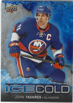 2017-18 UD Overtime Ice Cold John Tavares č. IC-19