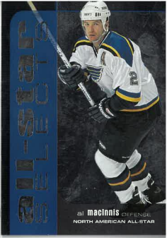 1999 -2000 In The Game All-star Selects Al MacInnis č. SL-11