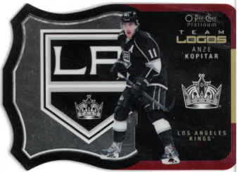 2015-16 UD O-PEE-CHEE Platinum Team Logo Anze Kopitar č. T-14