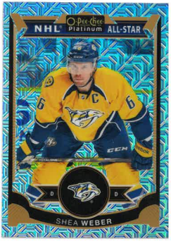 2015-16 UD O-PEE-CHEE Platinum Traxx Shea Weber č. 87