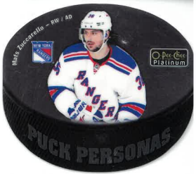 2016-17 UD O-PEE-CHEE Platinum Puck Personas Mats Zuccarello č. PP-11