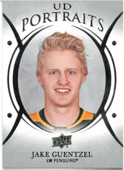 2018-19 UD Series I UD Portraits Jake Guentzel č. P-42