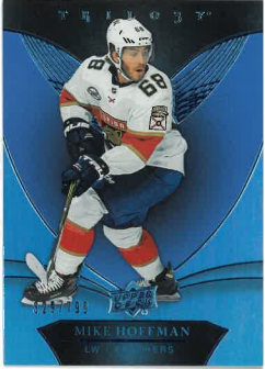 2018-19 UD Trilogy Blue Mike Hoffman /799 č. 39