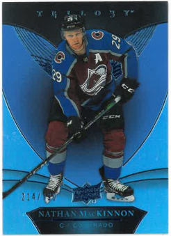 2018-19 UD Trilogy Blue Nathan MacKinnon /799 č. 30