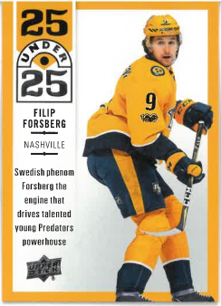 2018-19 UD Series I Under 25 Filip Forsberg č. U25-16