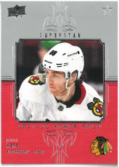 2021-22 UD Series I Honor Roll Superstar Patrick Kane č. HR-13