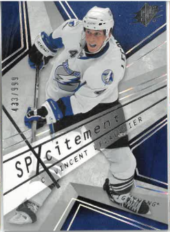 2008-09 SPx SPxcitement Vincent Lecavalier /999 č. X66