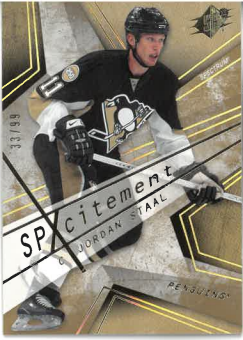 2008-09 SPx Spxcitement Gold Jordan Staal /99 č. X32