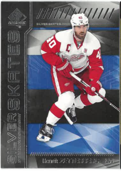 2016-17 SP Authentic Silver Skates Henrik Zetterberg č. SS-HZ