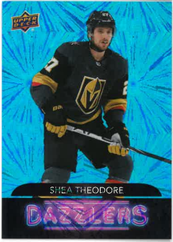 2020-21 UD Series II Dazzlers Shea Theodore č. DZ-98