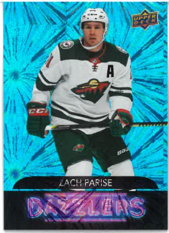 2020-21 UD Series II Dazzlers Zach Parise č. DZ-73