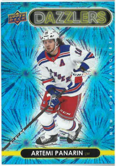 2021-22 UD Series I Dazzlers Blue Artemi Panarin č. DZ-31