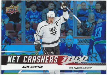 2019-20 UD MVP Net Crashers Anze Kopitar č. NC-6
