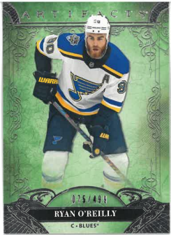 2020-21 UD Artifacts Stars Ryan O'Reilly /499 č. 121