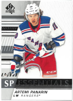 2019-20 UD SP Authentic SP Essentials Artemi Panarin č. SPE-AP
