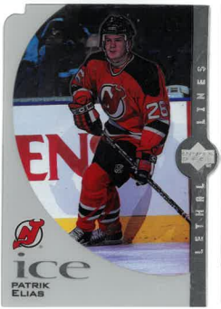 1997-98 UD Ice Lethal Lines Patrik Elias č. L7-A 