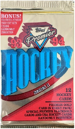 1993-94 Topps Premier Hockey Series II balíček