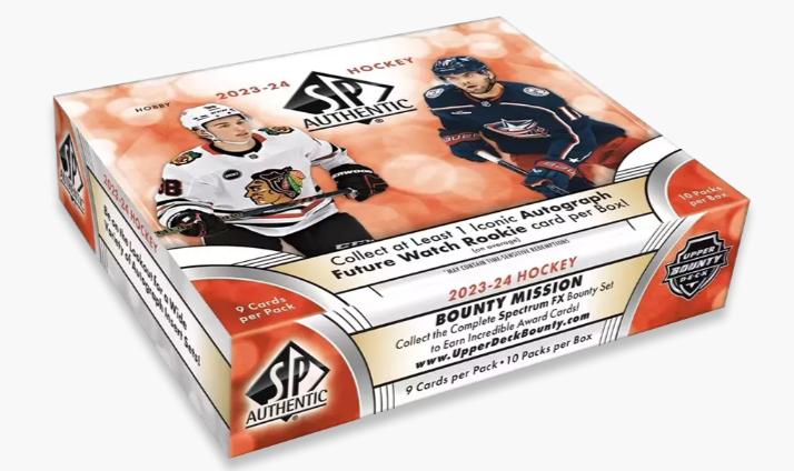 2023-24 UD SP Authentic Hockey Hobby Box