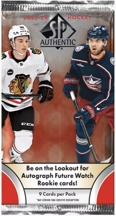 2023-24 UD SP Authentic Hockey Hobby Balíček