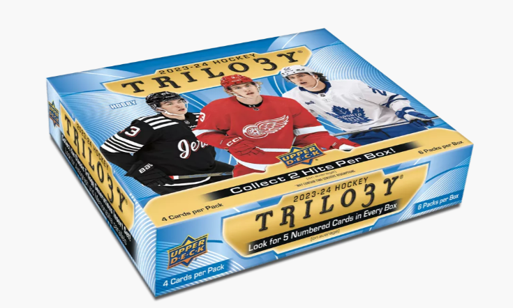 2023-24 UD Trilogy Hockey Hobby Box