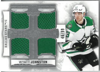 2022-23 UD The Cup Foundations Rookie Wyatt Johnston /99 č. F-WJ