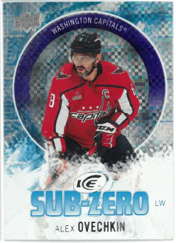 2023-24 UD Ice Sub Zero Alex Ovechkin č. SZ-1